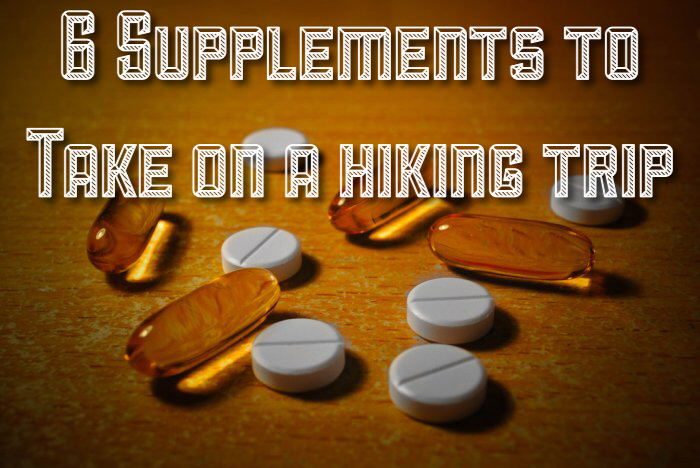 Supplements for a hiking trip